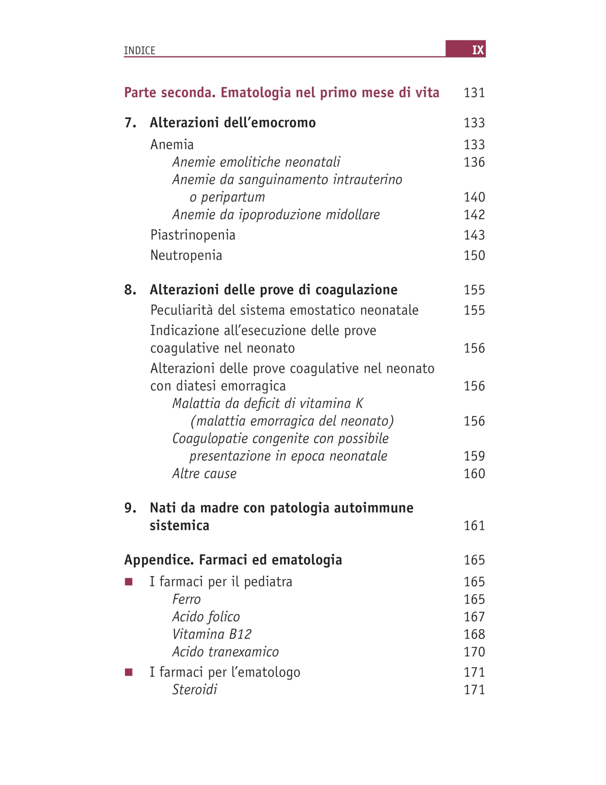 Ematologia pratica per il pediatra