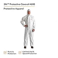 Vista 2 de 3M 4510Overoles desechables Blanco 25