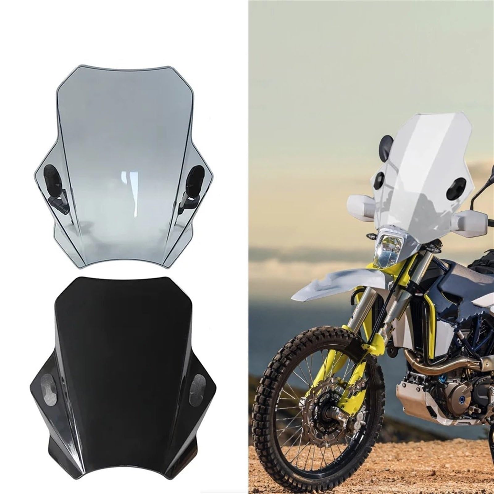 Amazon | バイク用 ウインドスクリーン ハスクバーナ 701