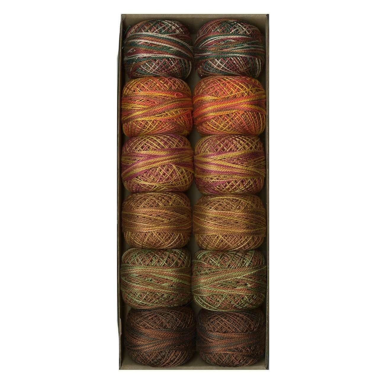 Valdani Pearl Cotton Sz 12 | Two in Bark | 109 Yds/Ball