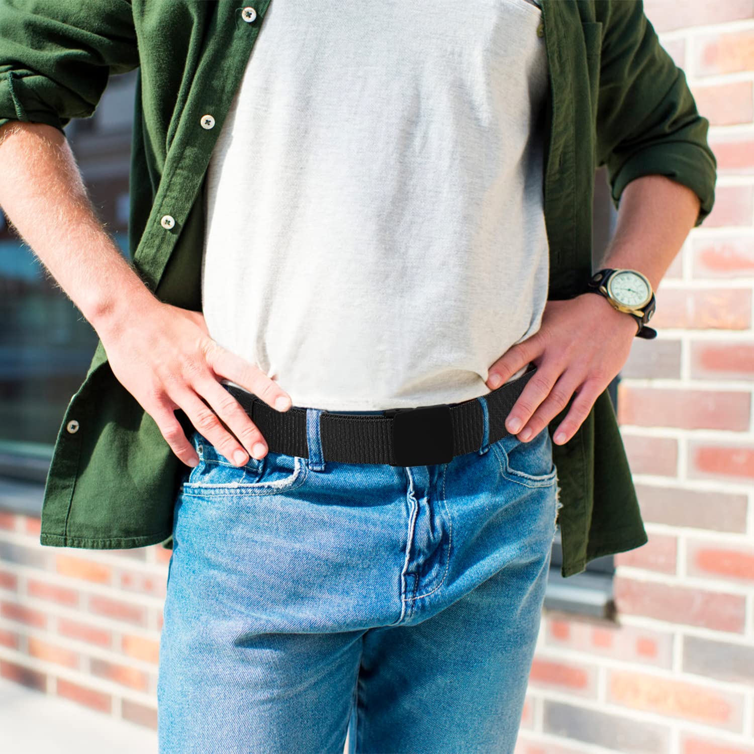 Mil-Tec Rigger Belt 45mm Black size XL