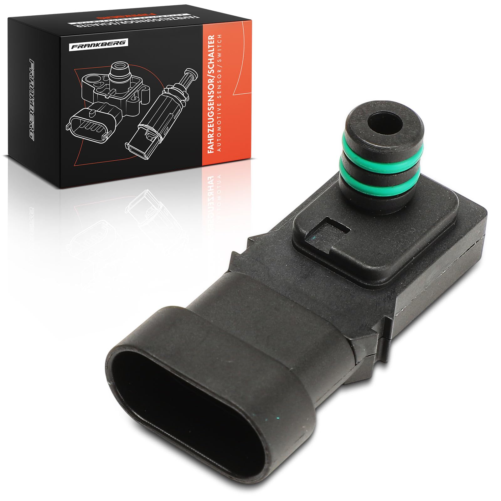 Suction Manifold Pressure Sensor 3-Pin for Dokker KE Duster HM Lodgy JS Logan II Sandero Interstar X70 Primastar Vivaro 2001-Heute 4435200