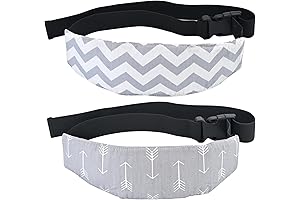 Sleep Positioner Pillow for Baby: Straps with Pillow Support Band, Neck Relief Headrest, Slumber Sling