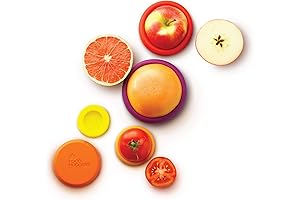 Food Huggers 5pc Silicone Food Savers for Produce