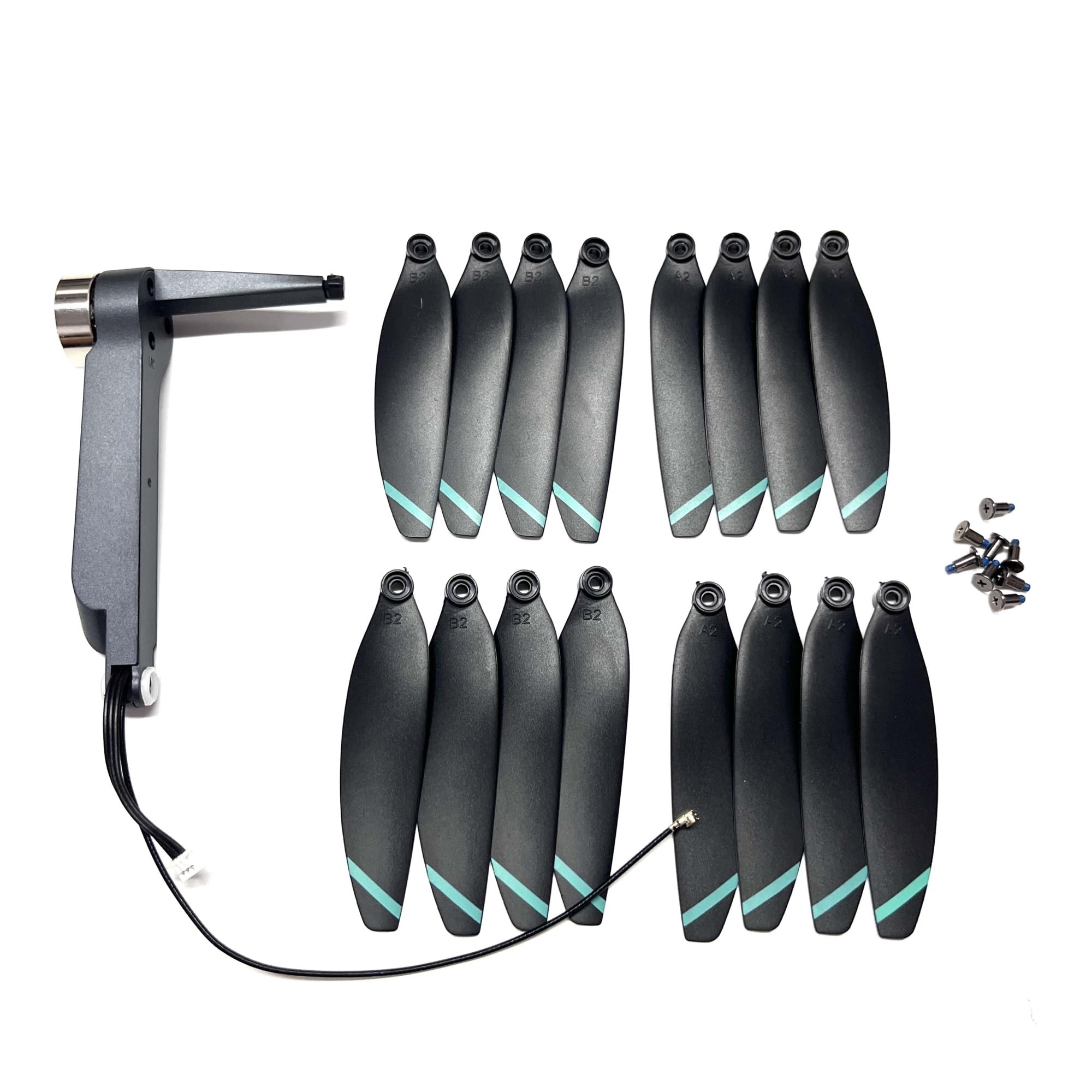 Adatto for braccio quadcopter RC LYZRC L200 con braccio motore brushless elica a lama, utilizzato for L200 PRO MAX Max corpo principale guscio RC quadcopter pieghevole(B1 ARM SET)