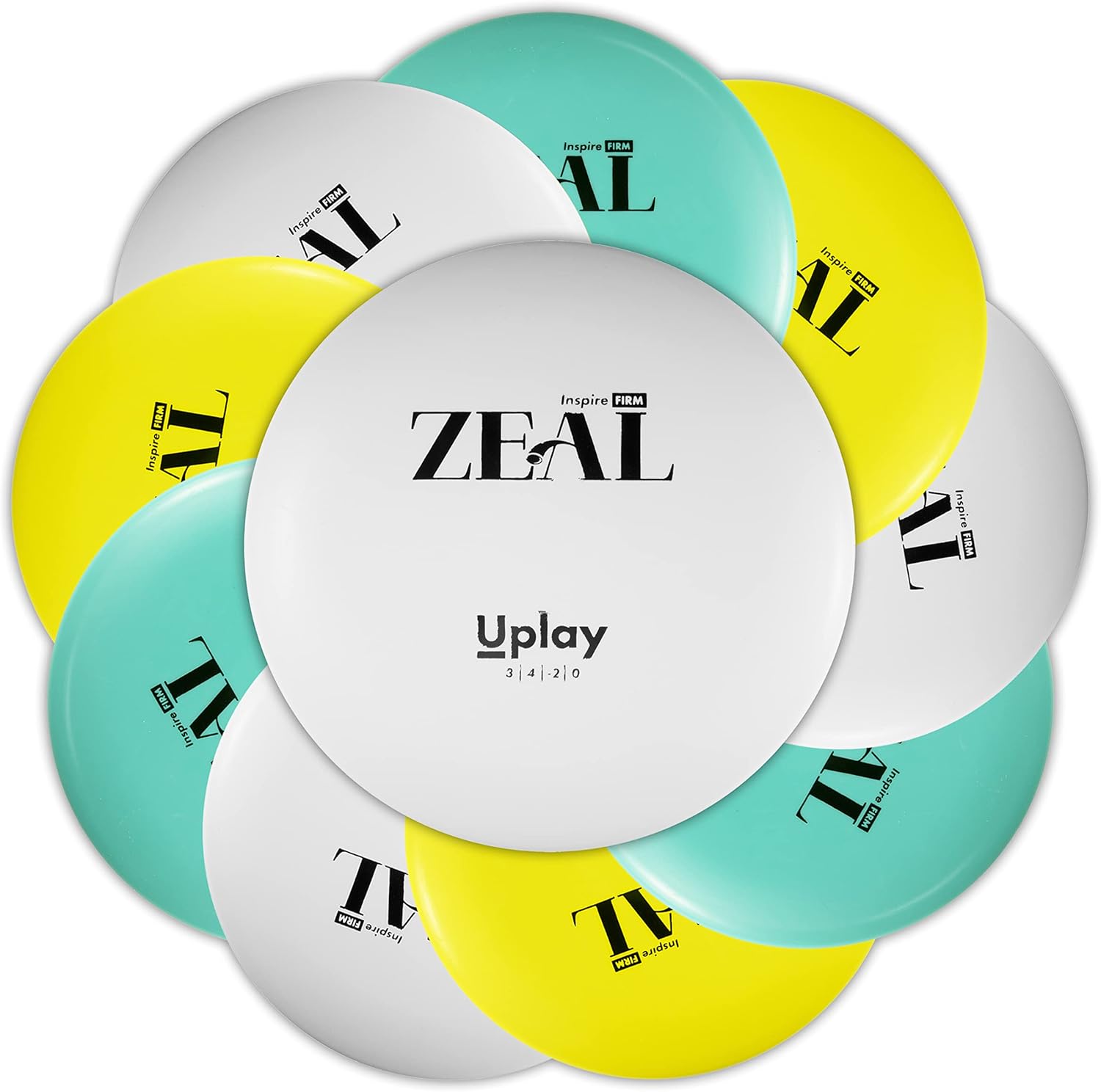 Zeal Disc Golf Putter 10Pack Discount Bulk Putter Pack