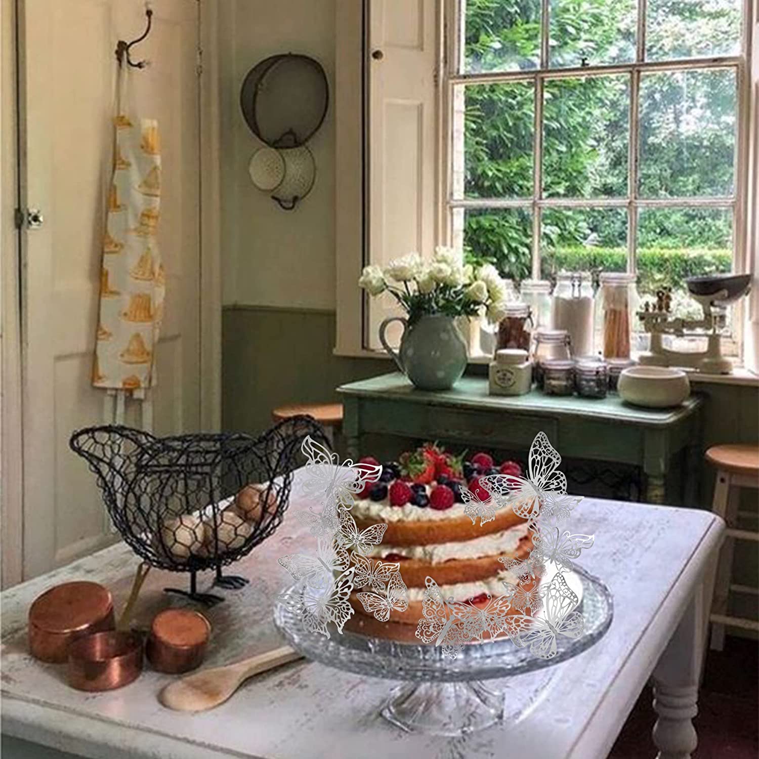 MAGICLULU Lot De 40 Décorations De Gâteau D'anniversaire En