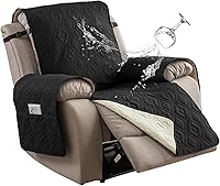 Vista 20 de Genina Funda impermeable para sofá reclinable de 3 asientos, funda de sofá reclinable, funda antideslizante para sofá reclinable, protector