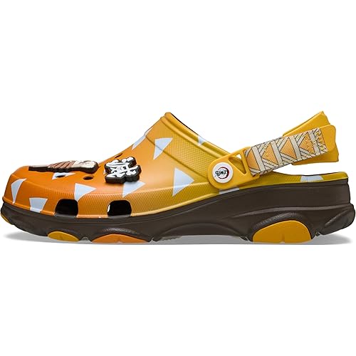 Crocs Unisex-Adult Classic Demon Slayer All Terrain Adjustable Clogs