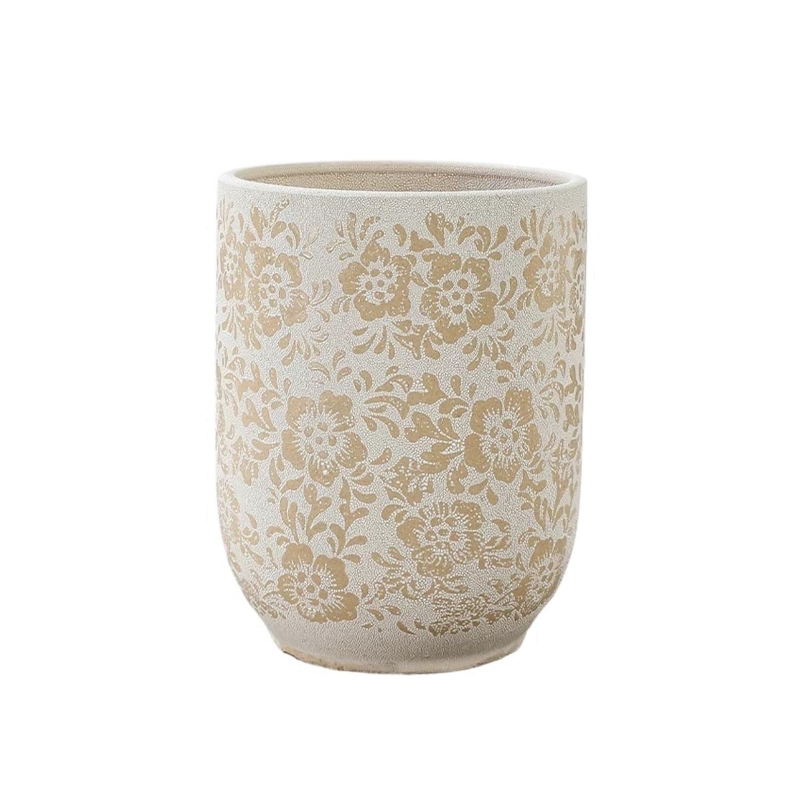 guiling-1986 Pots for Plants Extra-large Ceramic Planters: Perfect For Growing Floor Plants Such As Monstera And Dracaena Flower Pot(Medium)