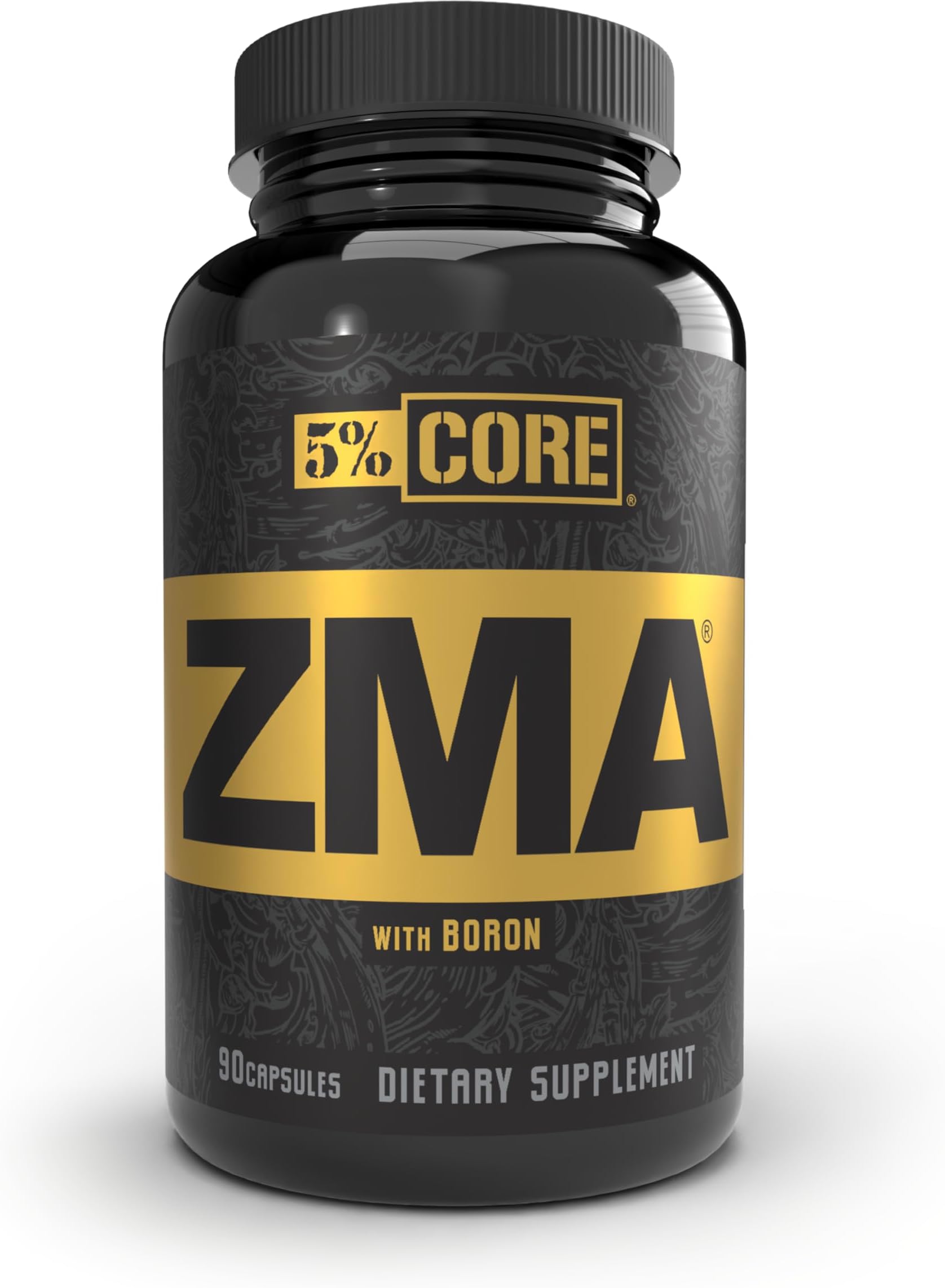 Core ZMA (with Boron) | Promotes Recovery by Restoring Levels of Zinc, Magnesium & Vitamin B-6 (90 Capsules)