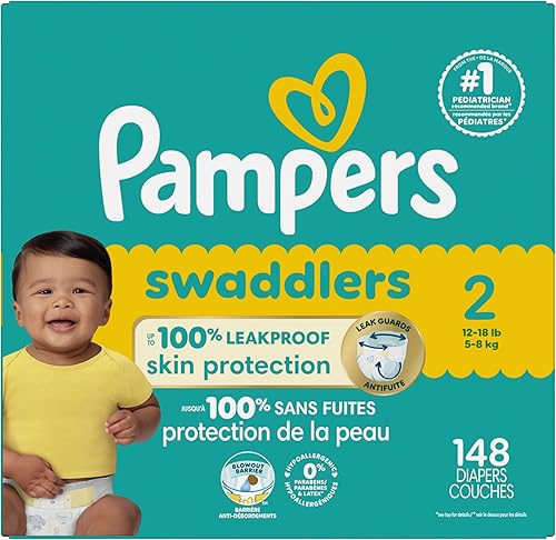 Miniatura 42 de Pañales Pampers Swaddlers, Talla 7 (11.8-22.7 kg), 70 unidades, absorbentes, mantiene al bebé seco y cómodo, pañal desechable seguro para la piel