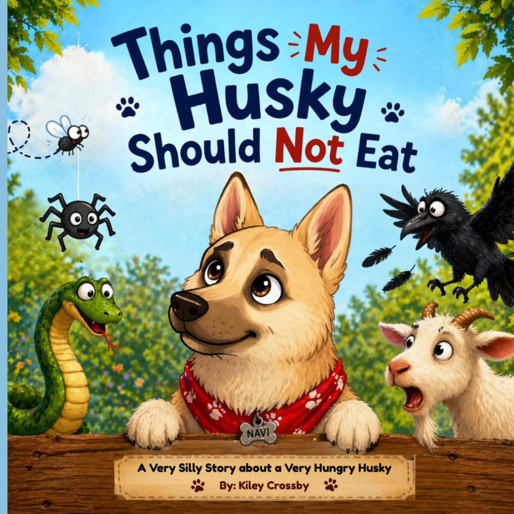Things My Husky Should Not Eat: A Very Silly Story about a Very Hungry Husky