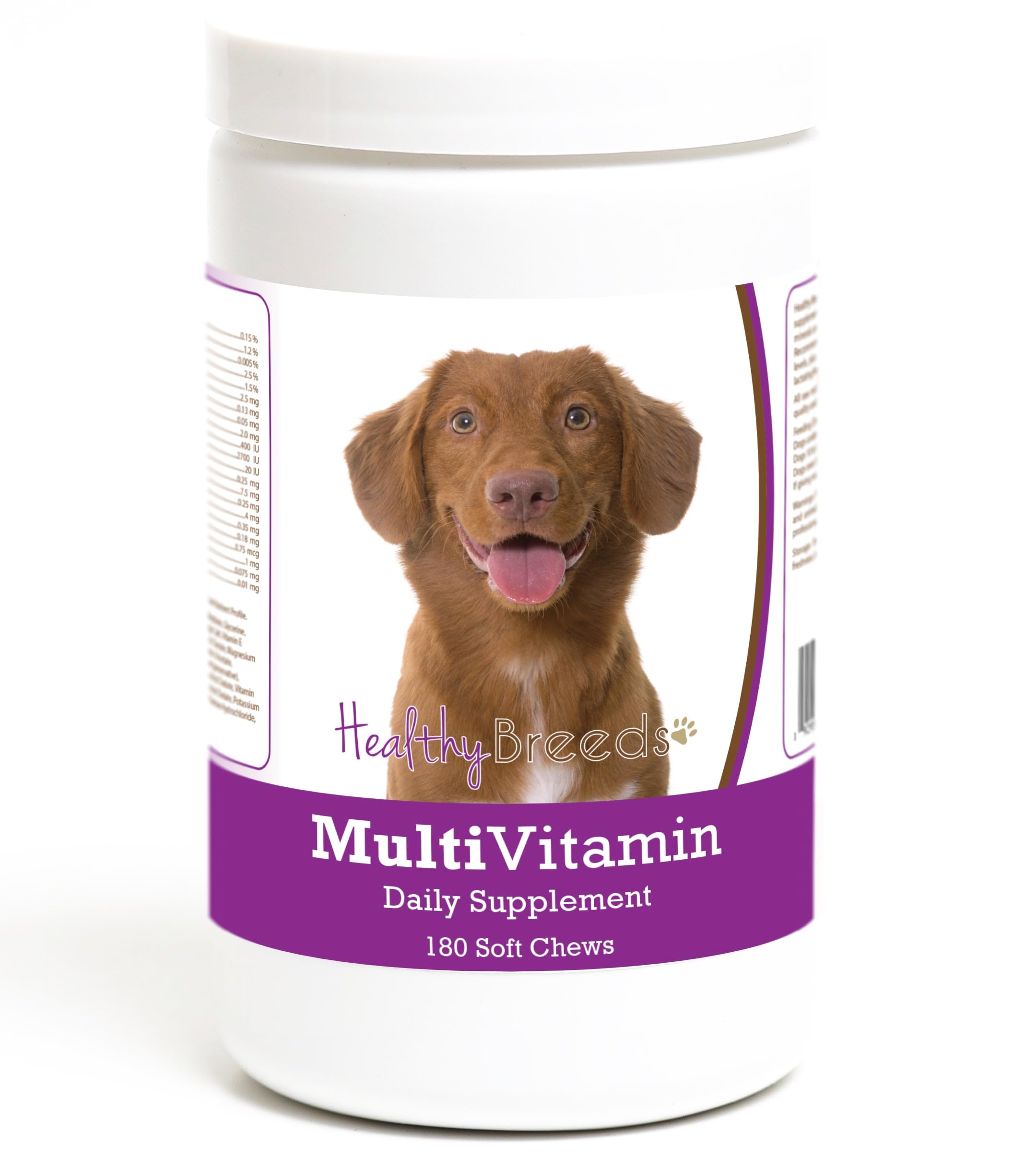 Healthy Breeds Nova Scotia Duck Tolling Retriever Multivitamin Soft Chew for Dogs 180 Count