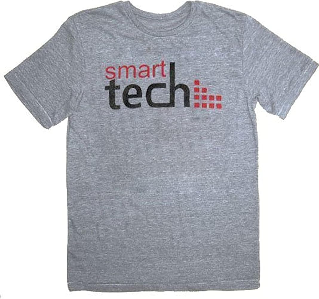 40 year old Virgin Smart Tech Logo Gray T-Shirt (Small