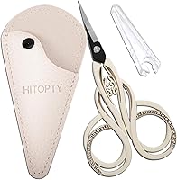 Vista 1 de Tijeras de costura pequeñas, tijeras de precisión de punta afilada para manualidades, costura, bordado, punto de cruz, detalle de ganchillo, corte