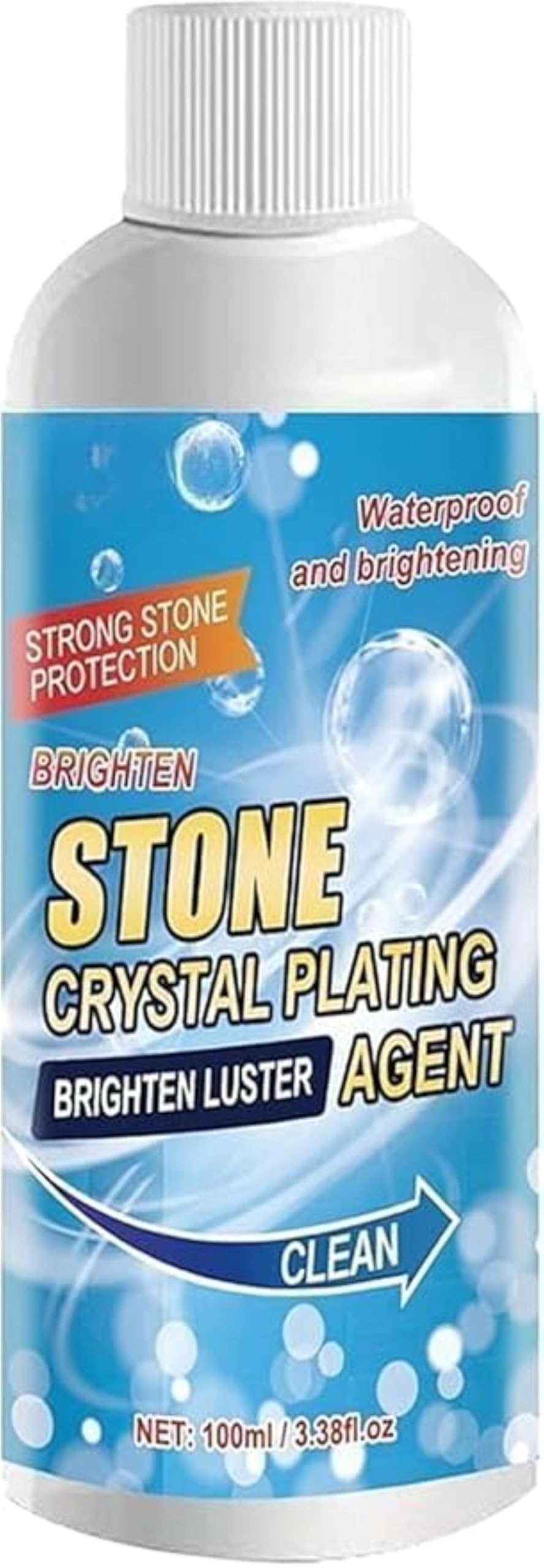 Stone Crystal Plating Agent 100ml | Multi-Surface Stone Stain Remover & Nano Coating | Marble, Granite, Tile, Ceramic Cleaner | Polishes, Restores Shine & Protects Surfaces(1)-image-48