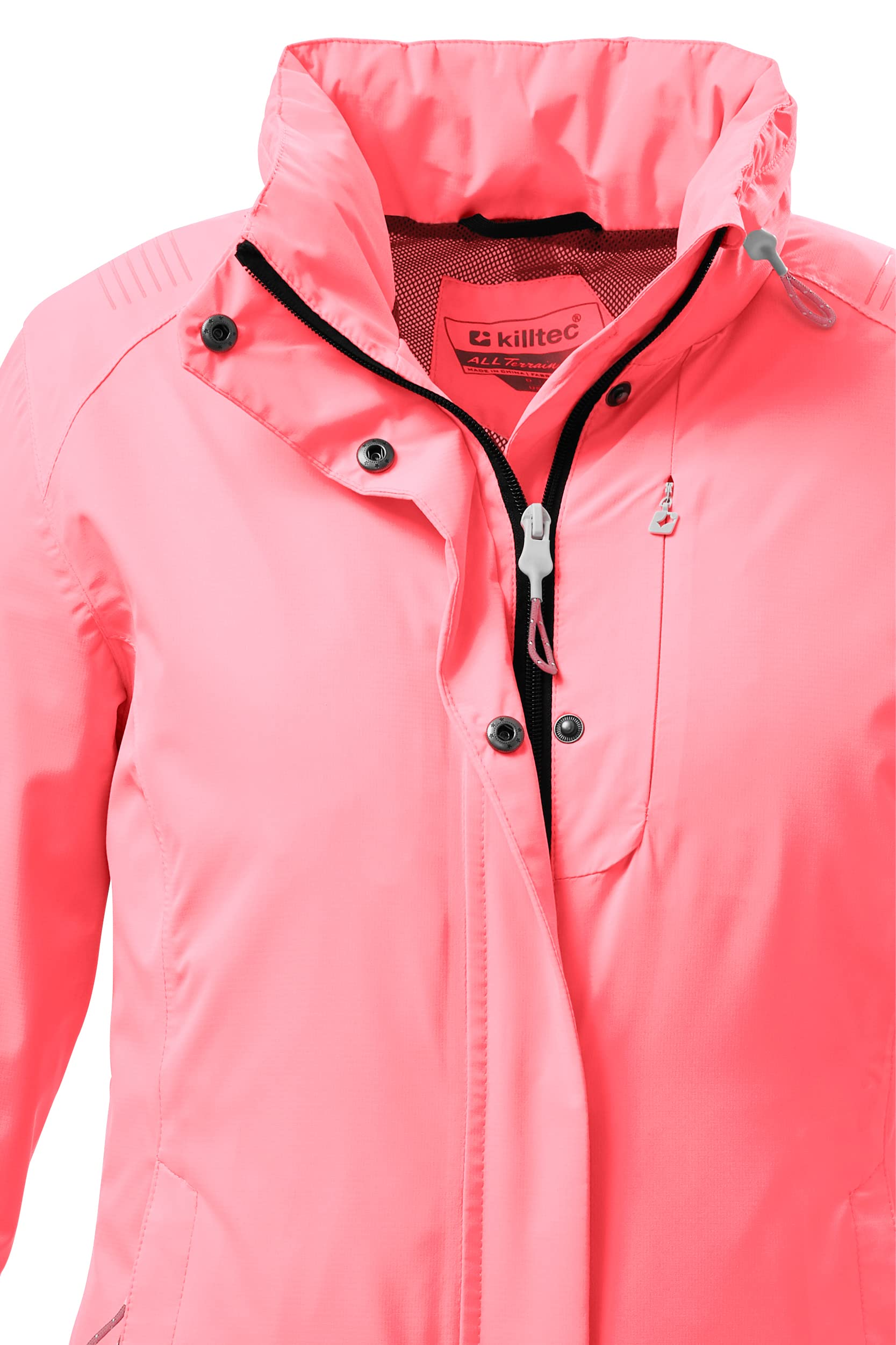 Killtec Kos 25 Wmn Jckt Chaqueta funcional con capucha enrollable, plegable Mujer