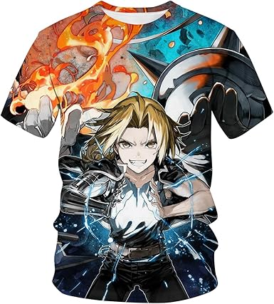 Fvrstuk Men's Anime Novelty T-Shirt 