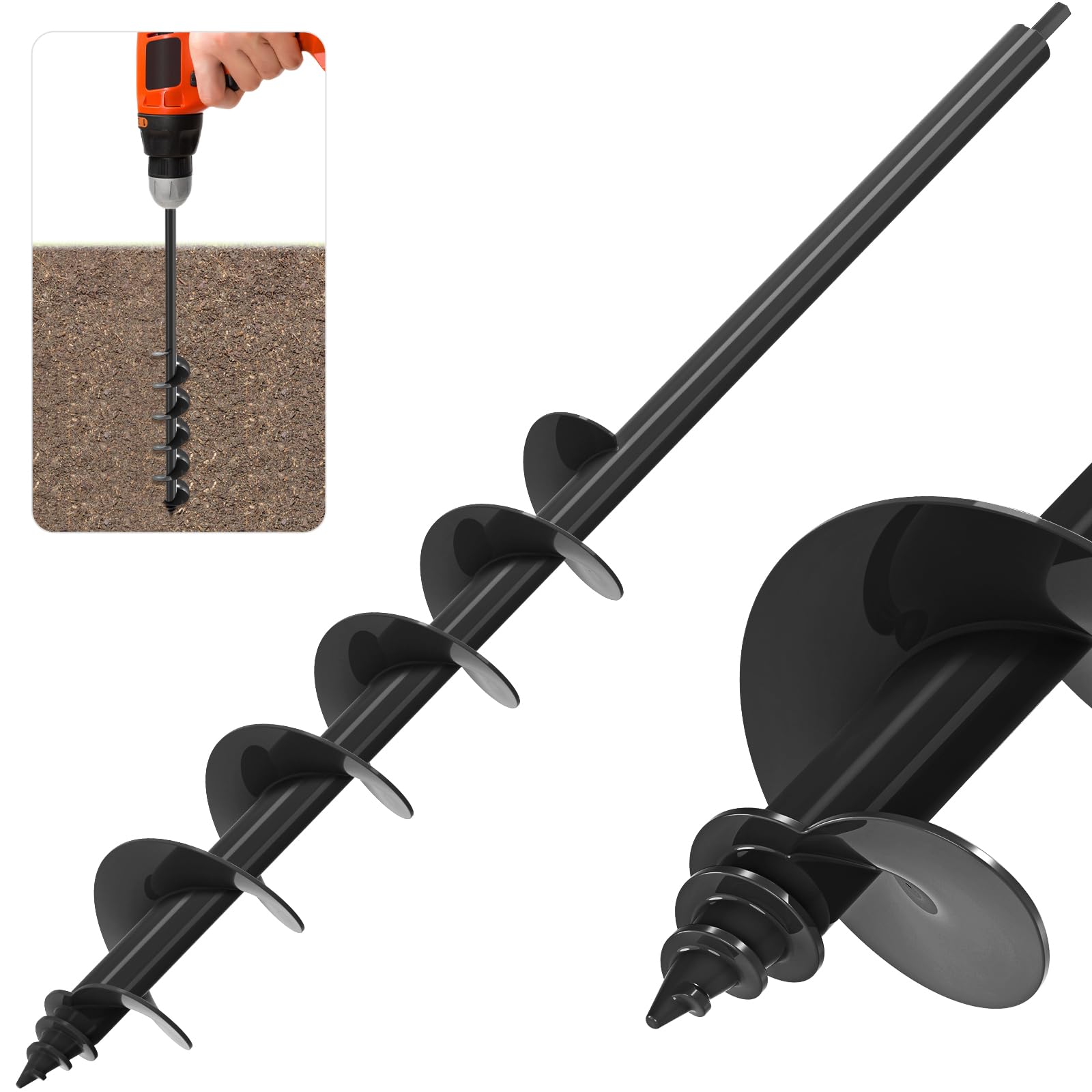 Insaga Auger Drill Bit - 32" Long Reach -1