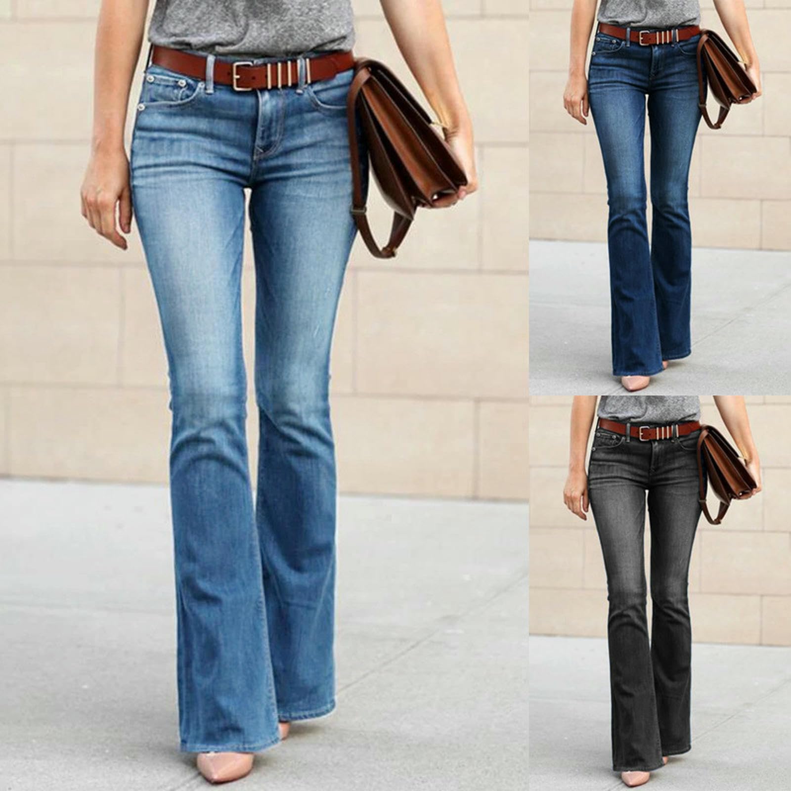 Jeans Donna Skinny da Leggendari di Donna-azzurro-4xl