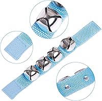 Vista 2 de Augshy Cascabeles, 24 Piezas Pulseras de Cascabel, 12 Instrumentos Musicales Regalo para Niños