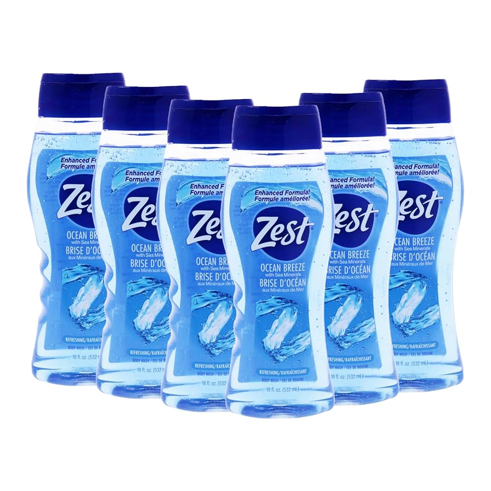 Amazon.com : Zest Ocean Breeze Body Wash - Enriched with Sea