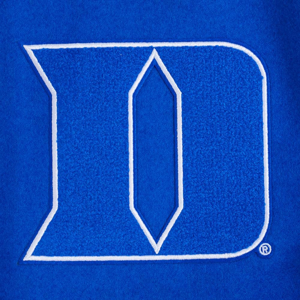 Pro Standard Mens Ncaa Duke University College Classic Chenille Varsity Jacket