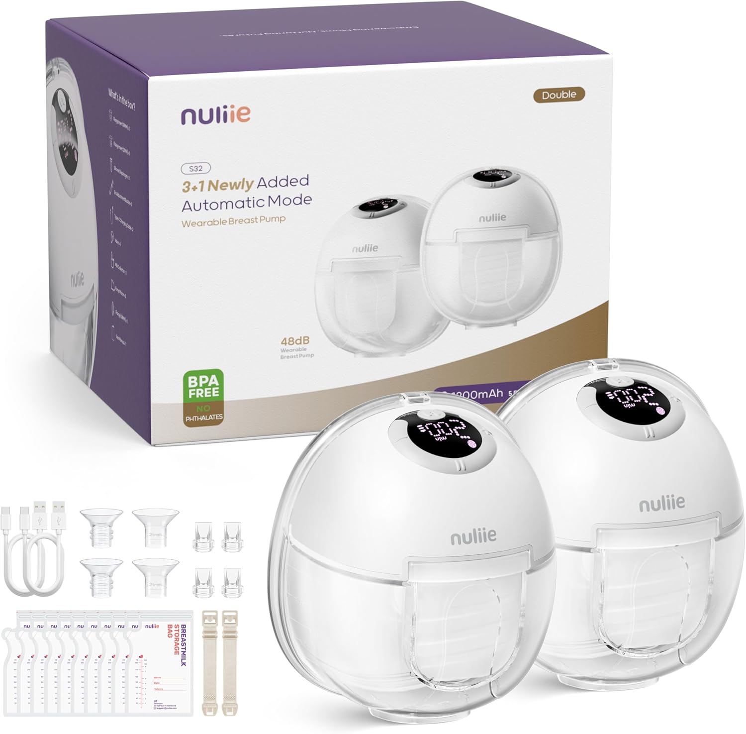 Nuliie Hands-Free Breast Pump