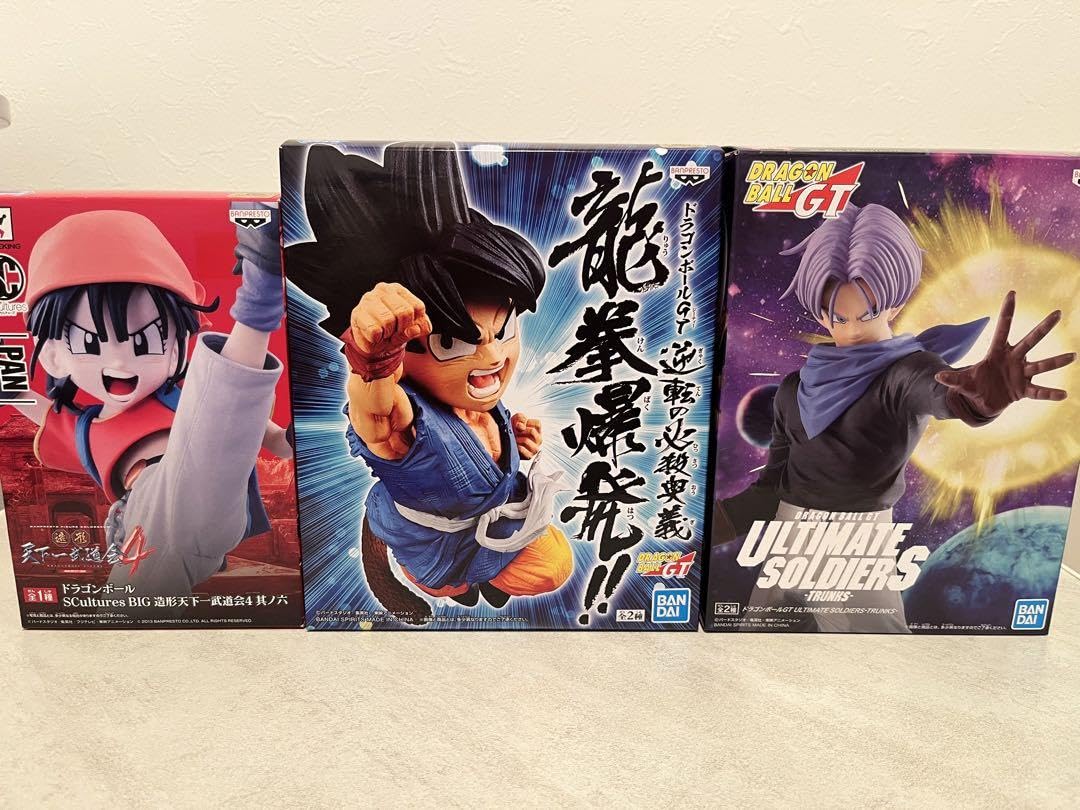 Amazon.co.jp: DBGT 孫悟空 パン トランクス フィギュア セット 