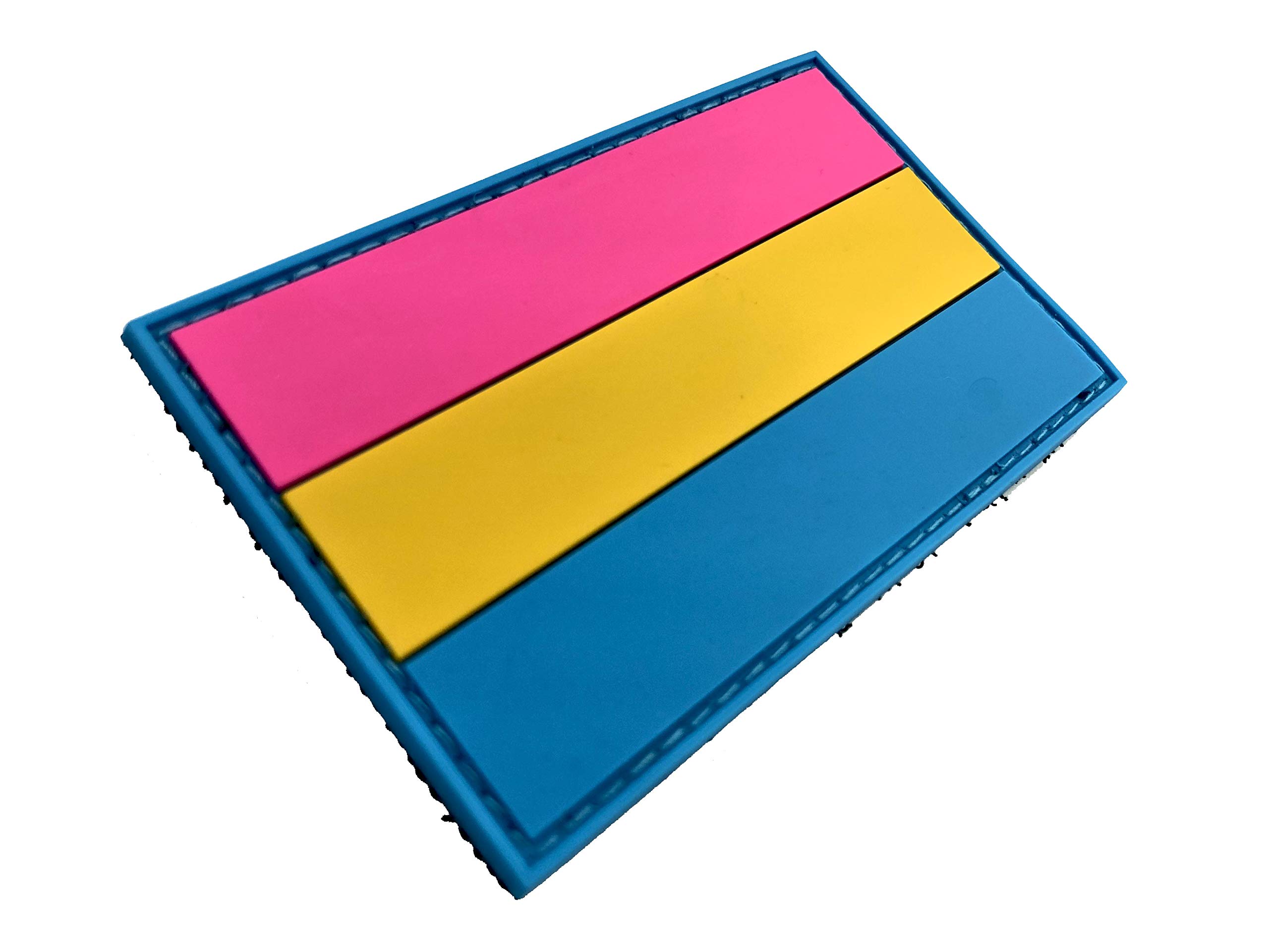 Gay Pride Trans Transgender LBGTQ Drapeau PVC Moral Cosplay Patch