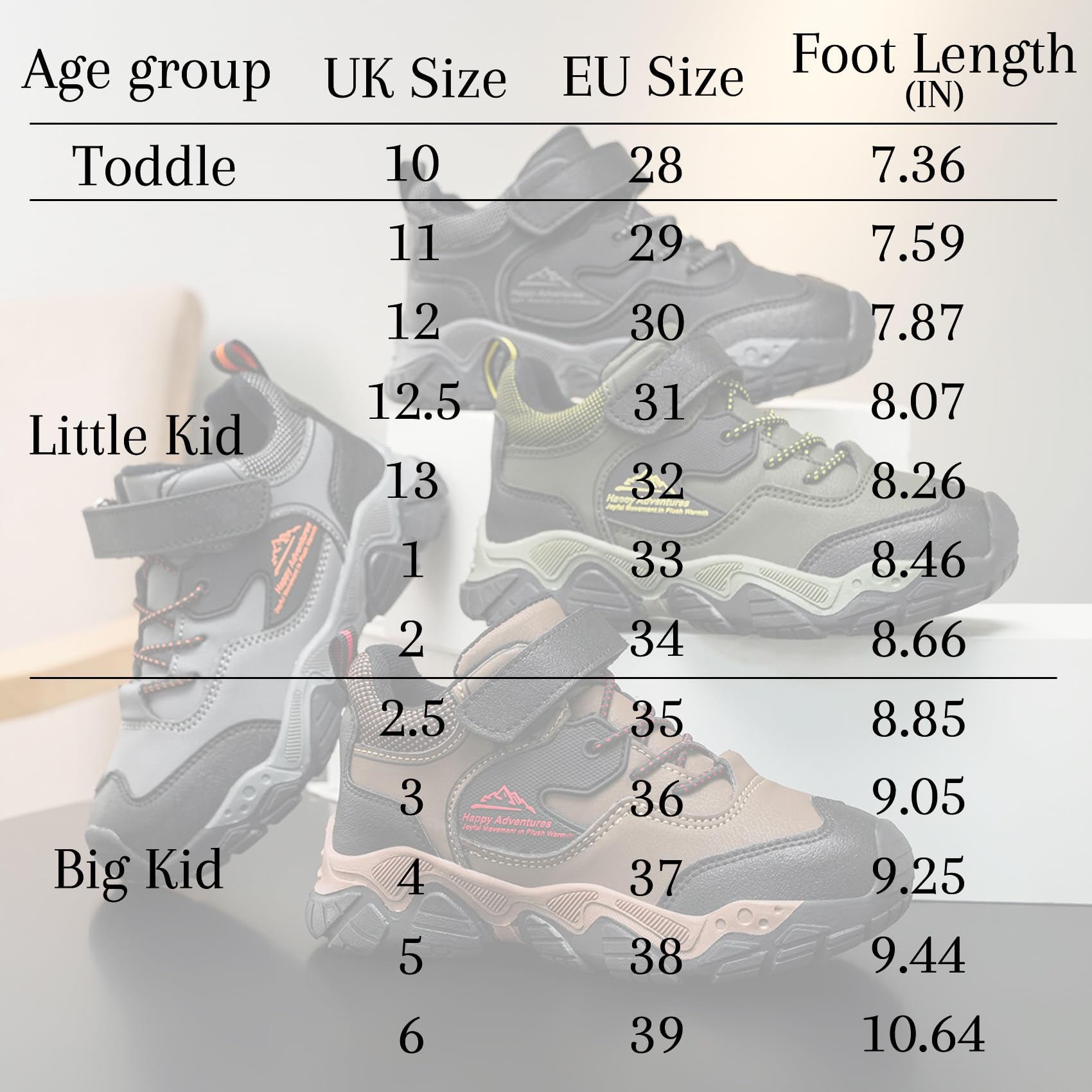 Botas de senderismo para niños, impermeables, para caminar, para exteriores, ligeras, para senderismo, camping, escalada, Brown, 38/38.5 EU