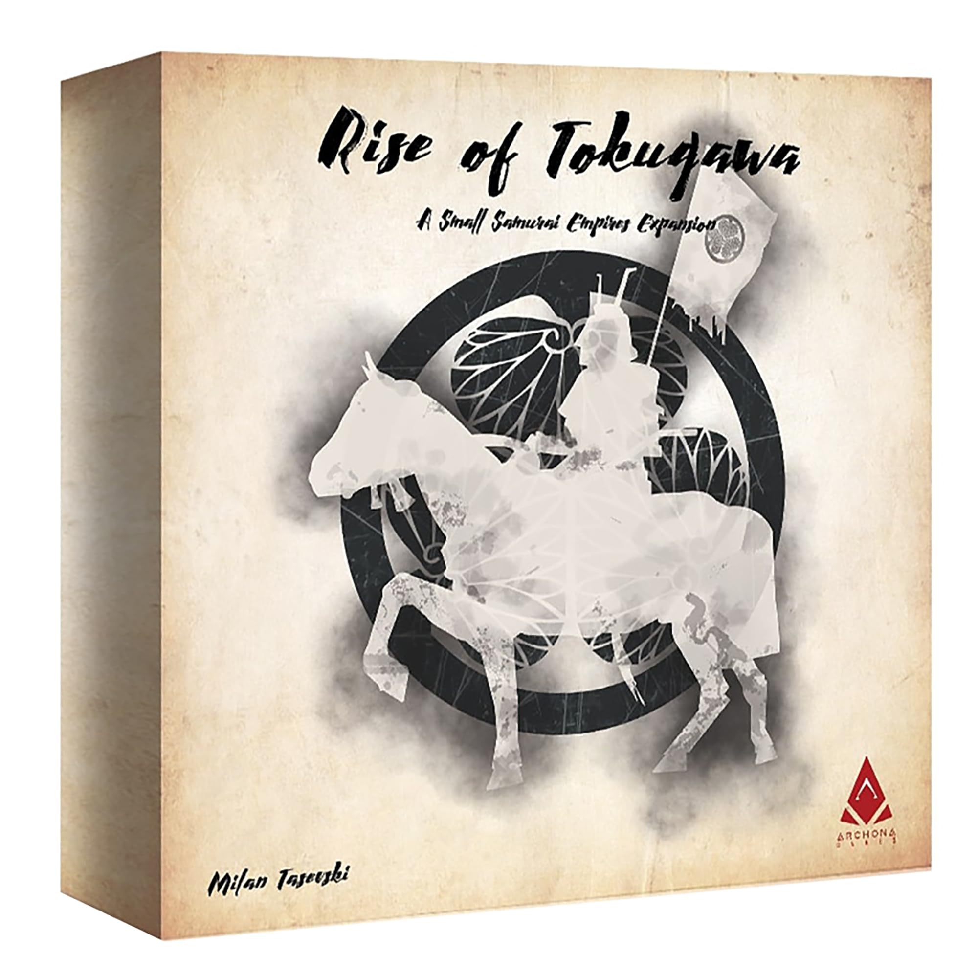 Archona Games: Small Samurai Empires: Rise of Tokugawa - gra planszowa rozszerzeń, gra kontroli obszaru w feudalnej Japonii, wiek 13+, 1-5 graczy