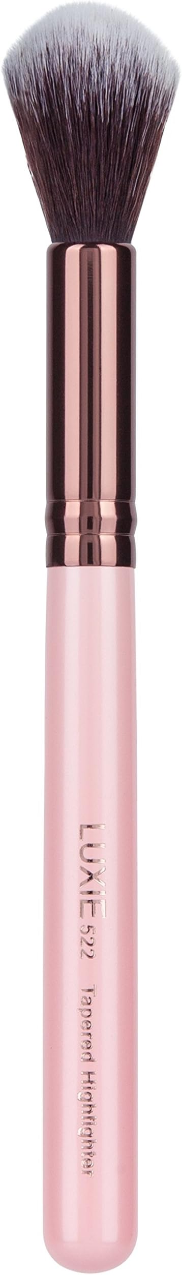 LUXIE Tapered Highlighting Face Brush, Rose Gold, #522