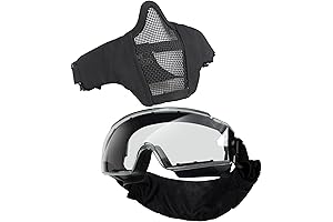 OneTigris Mask and Goggles: Enhanced Airsoft Protection