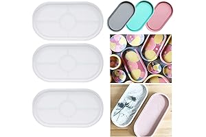 Exclusive 3 Pack Dish Resin Mold