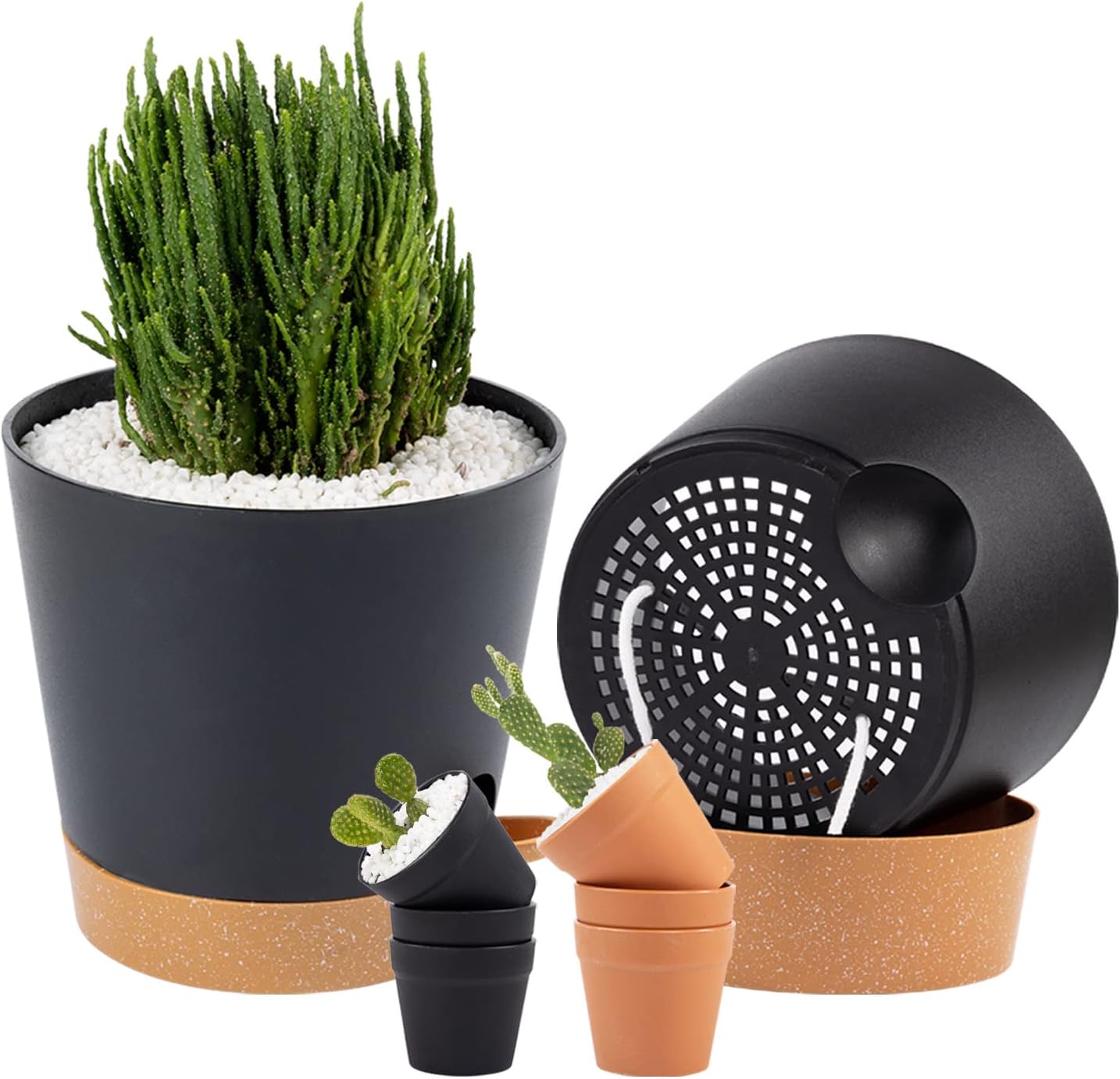 amazon-nopaso-plastic-planters-for-indoor-plants-11-pack-8-6-3