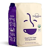 Vista 35 de Coffee Bean Direct Brazilian Santos, café en grano entero, arábica, tostado ligero, bolsa de 1 libra (paquete de 1)