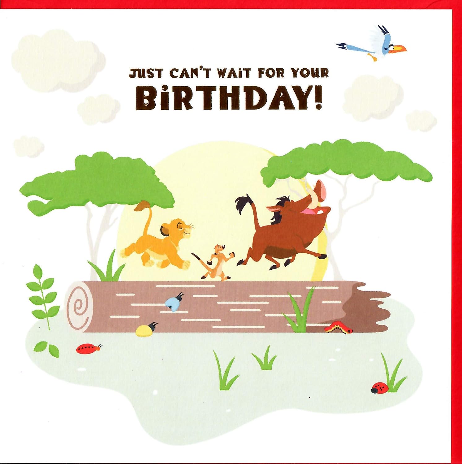 The Lion King Birthday Card : Amazon.co.uk: Stationery &amp; Office Supplies