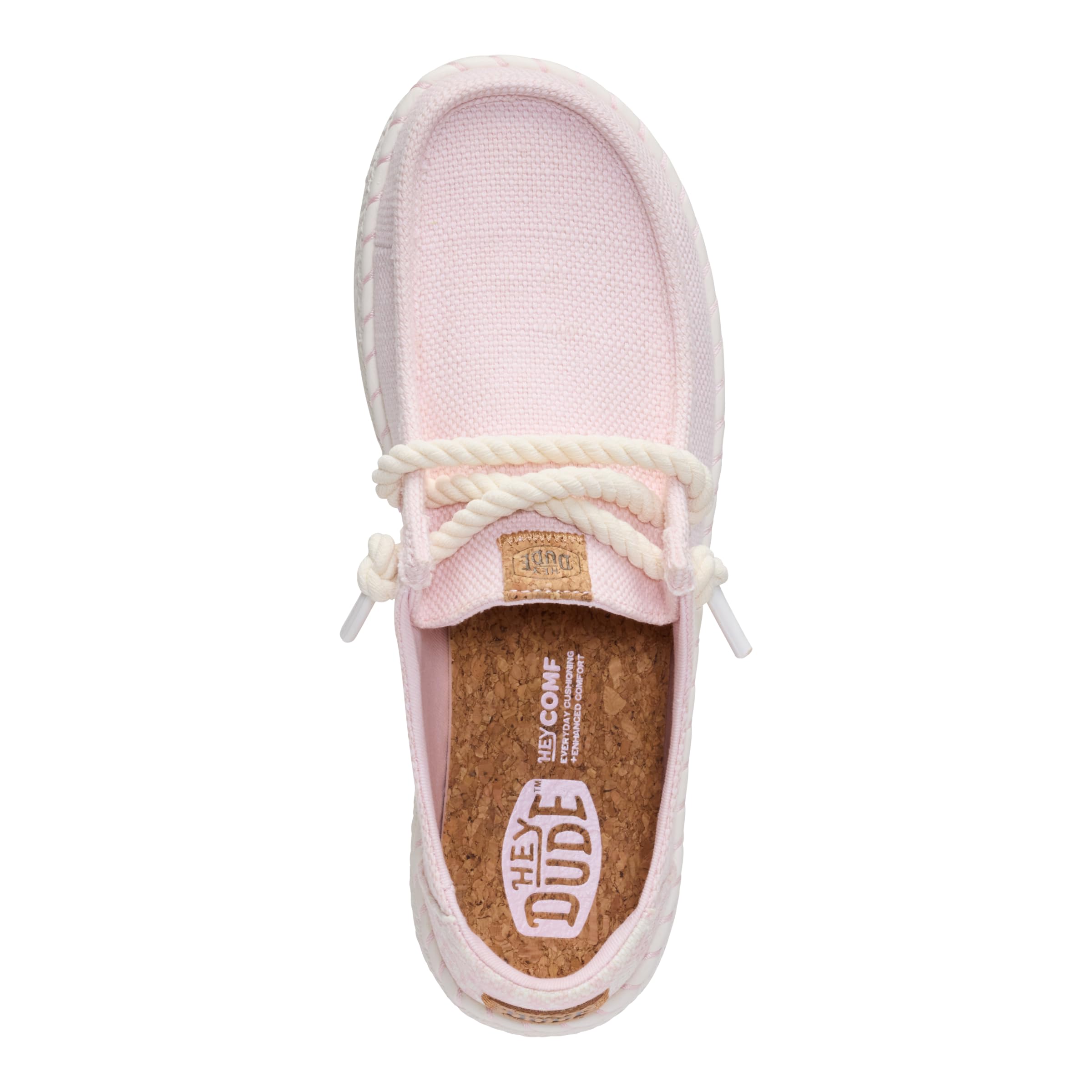 HEYDUDE Damen Espadrille Hibiskus Schlupfschuh | Kork-Fußbett | leicht, für Reisen geeignet