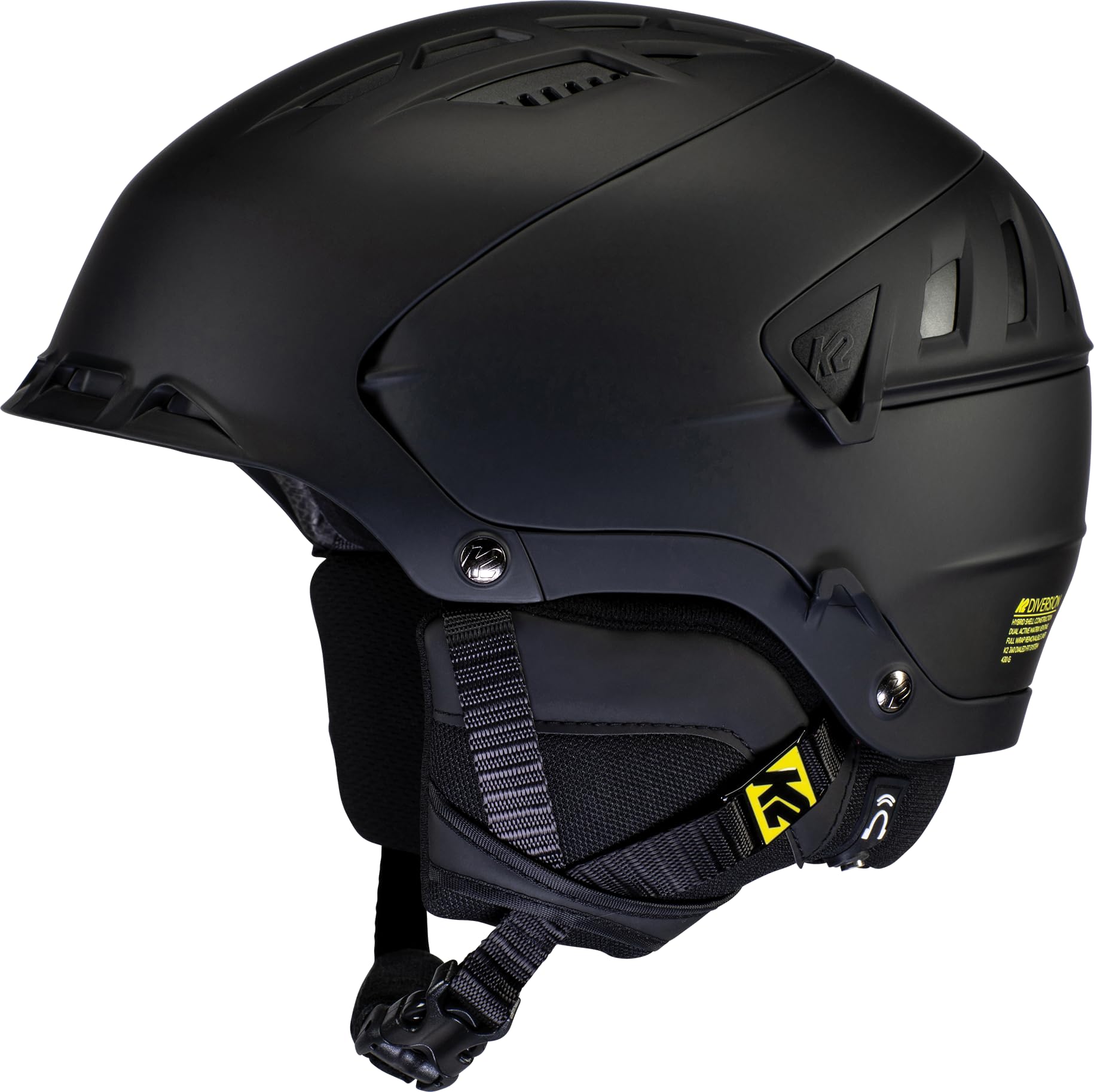 K2 Ski Uniseks – kask narciarski dla dorosłych, kolor gunmetalowy, rozmiar L/XL (59 – 62 cm)