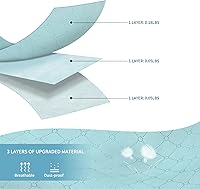 Vista 4 de Budding Joy Bolsas de Almacenamiento Grandes de 90 L, Paquete de 4 Contenedores de Almacenamiento de Ropa Plegables Organizador de Armario