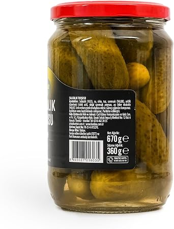 Kühne Türk Tipi Salatalık Turşusu 670 gr