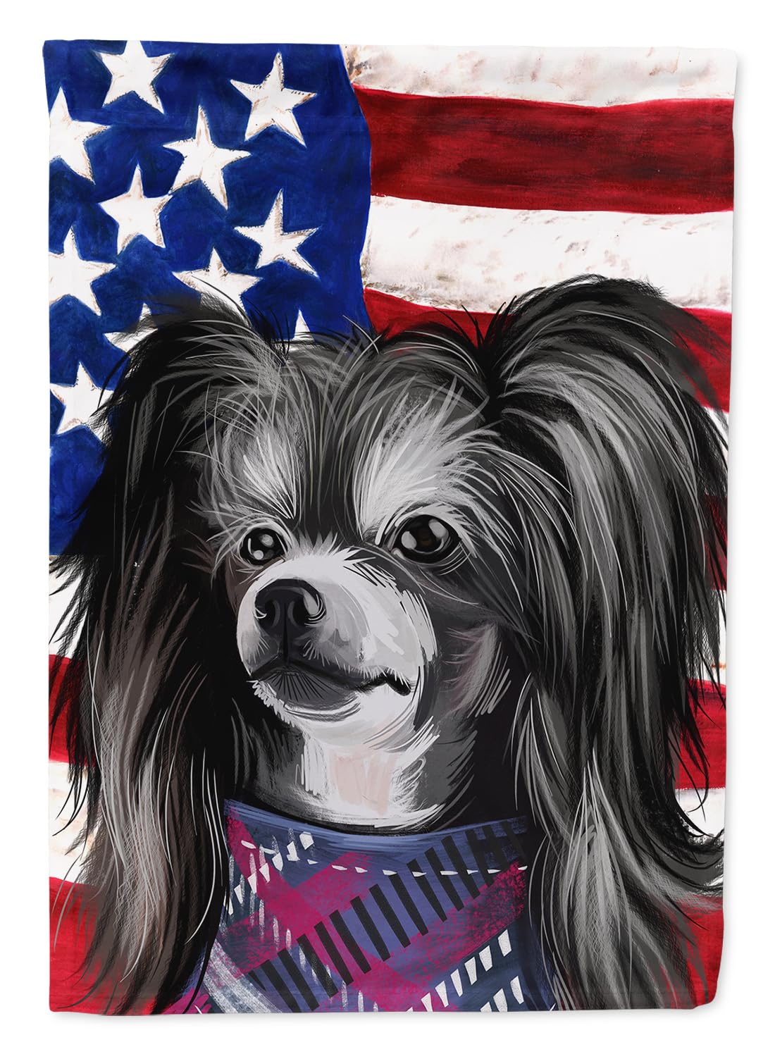 Pavillon de prestige Chinese Crested Dog en canevas lourd multicolore Caroline's Treasures