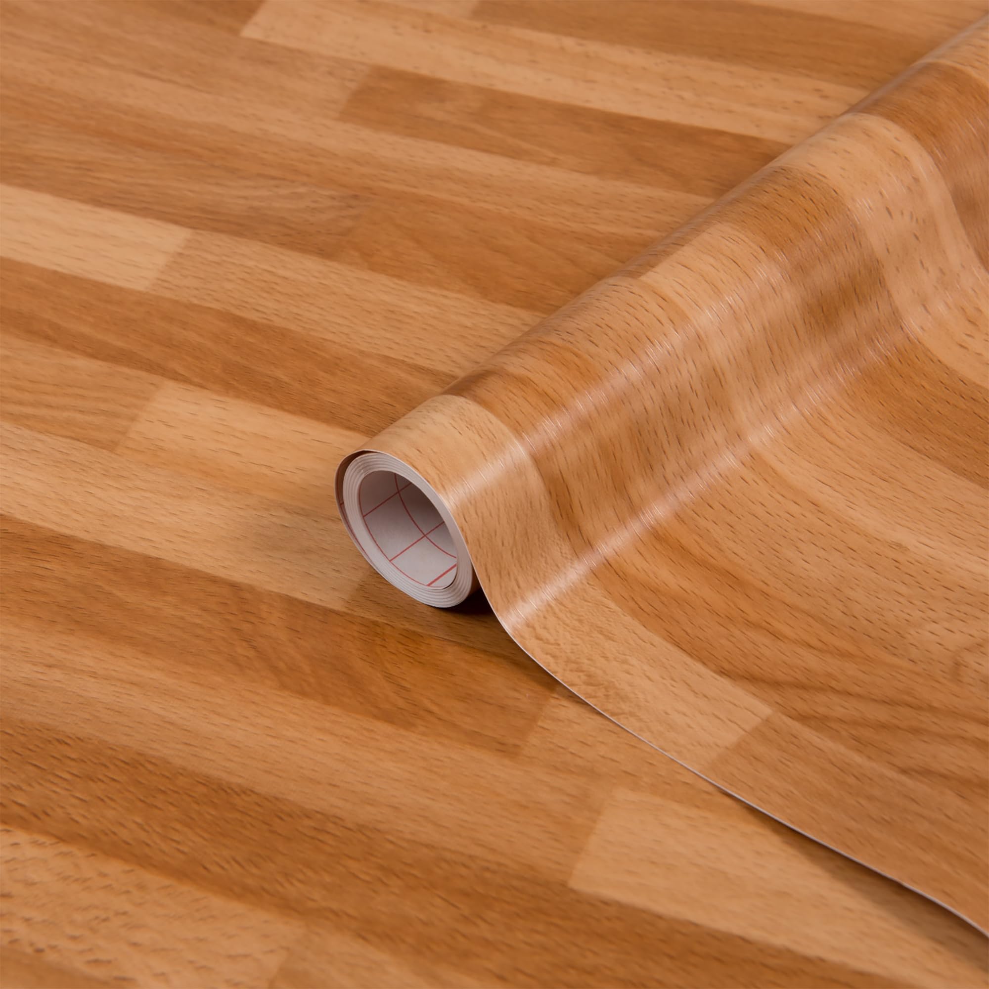 Vinyl Warehouse 5m x 90cm Butchers Block Wood Sticky Back Vinyl Furniture Wrap 200-5623