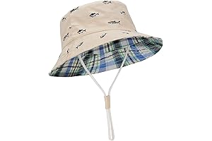 Durio UPF 50+ Toddler Beach Sun Hat for Boys Age 2-4