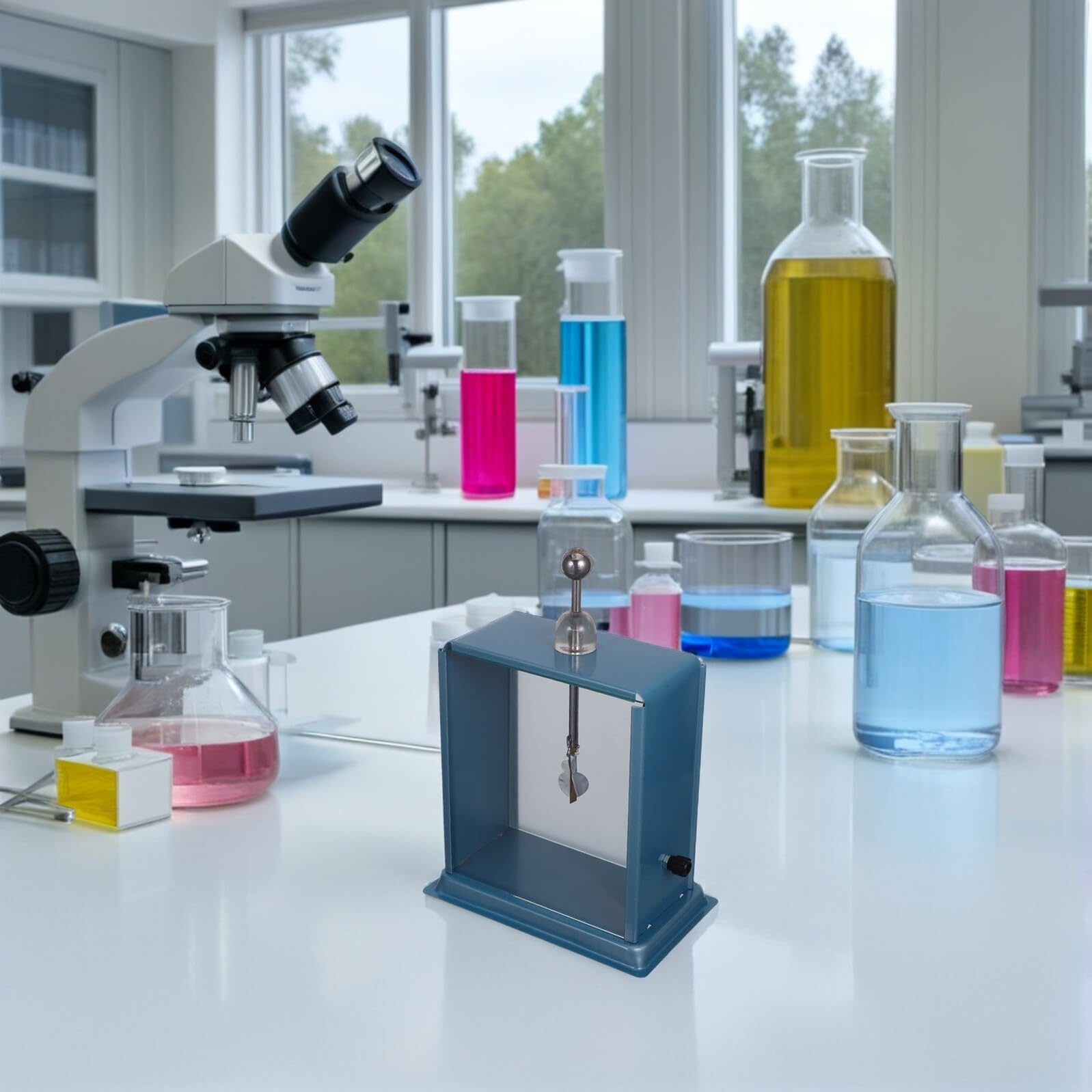 Tester di Elettricità Statica Lamina di Ferro Strumento Scientifico per Esperimenti di Fisica in Aula Attrezzatura Educativa per Scuole Elementari e Superiori Set Didattico