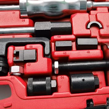 JINPRDAMZ 40 pcs Injection Puller Tool Kit, Diesel Injector Remover, Injecteur Diesel Extractor Puller Kit, Universel Extractor Master Set for Removal of Diesel Injectors