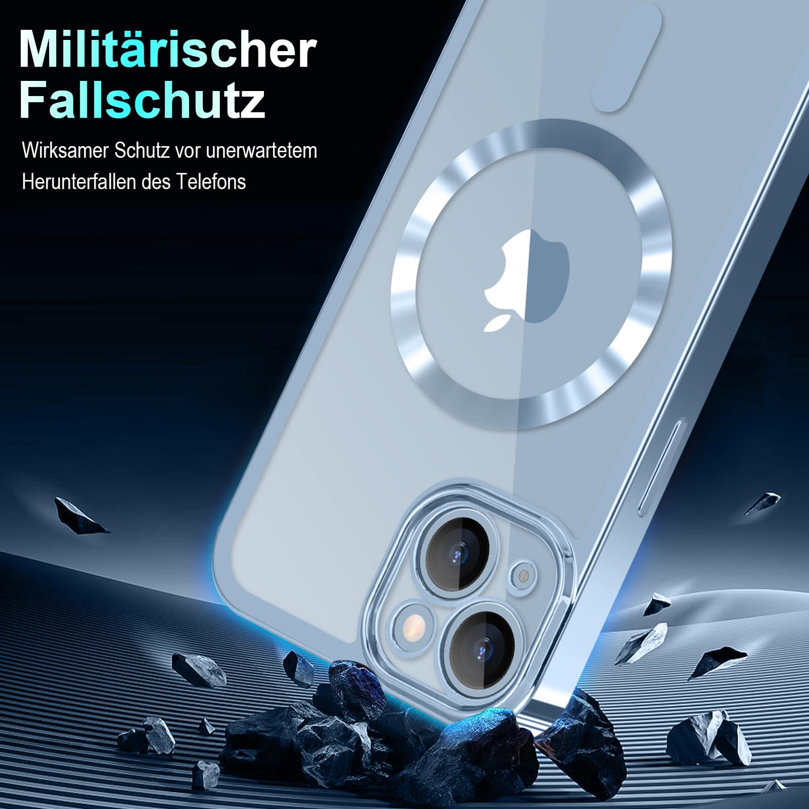 Yoedge Magnétique Coque Pour IPhone 14 Pro Max 6,7" Avec Cordon, Compatible Avec MagSafe, Étui Mat Translucide Rigide PC TPU Bumper Antichoc Protection Housse Avec Réglable Collier Laniere Case,Rose