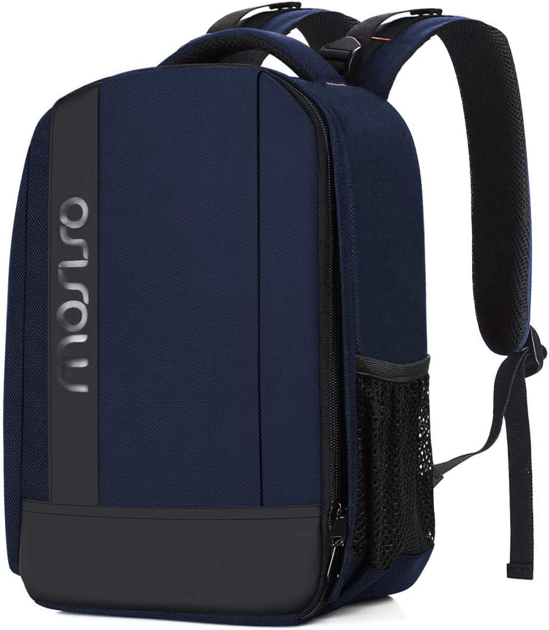 MOSISO Camera Backpack, DSLR/SLR/Mirrorless Photography Camera Case Buffer Padded Shockproof Camera Bag with Customized Modular Inserts&Tripod Holder